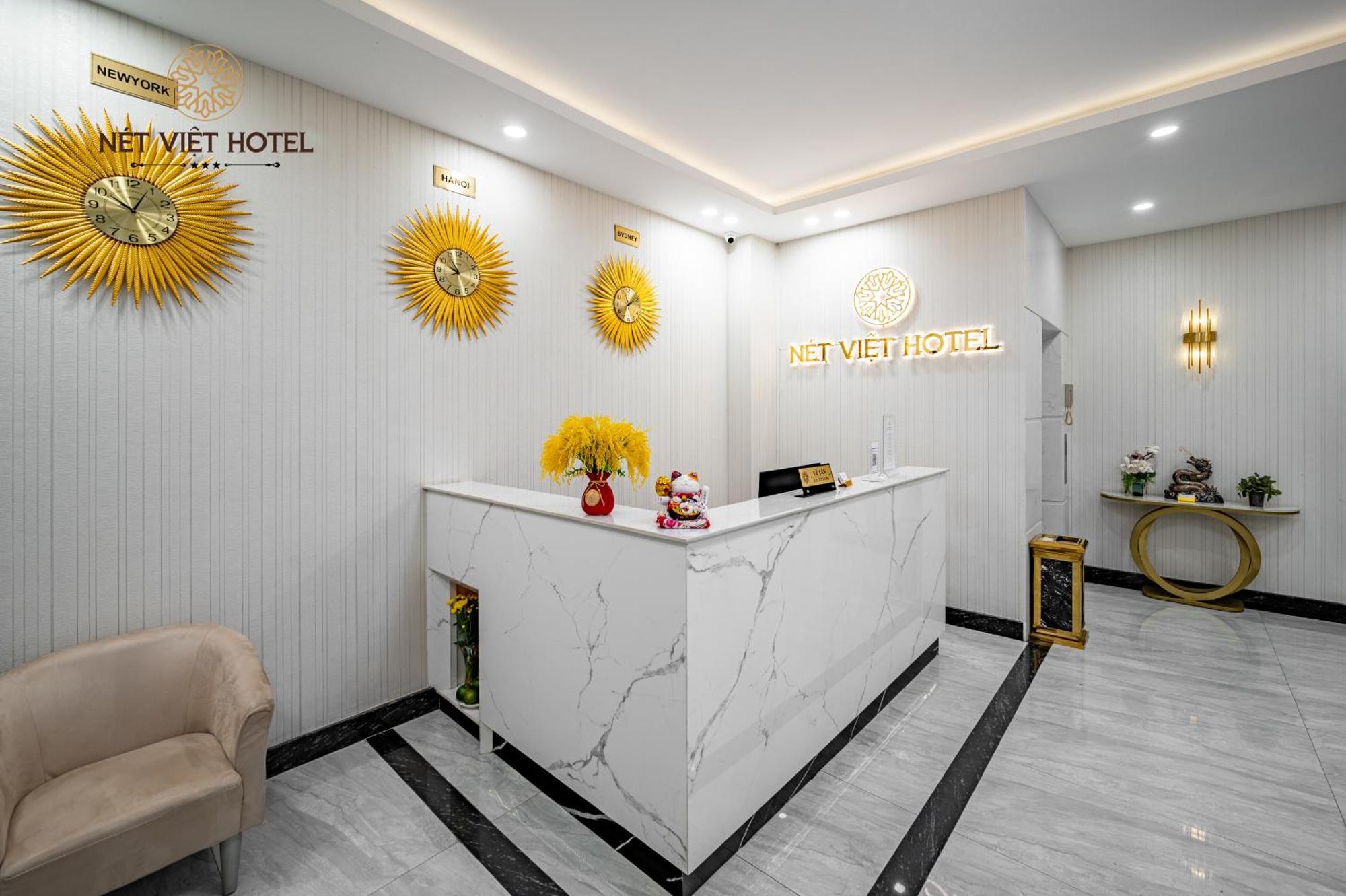Net Viet Hotel Vincom Soc Trang Buitenkant foto