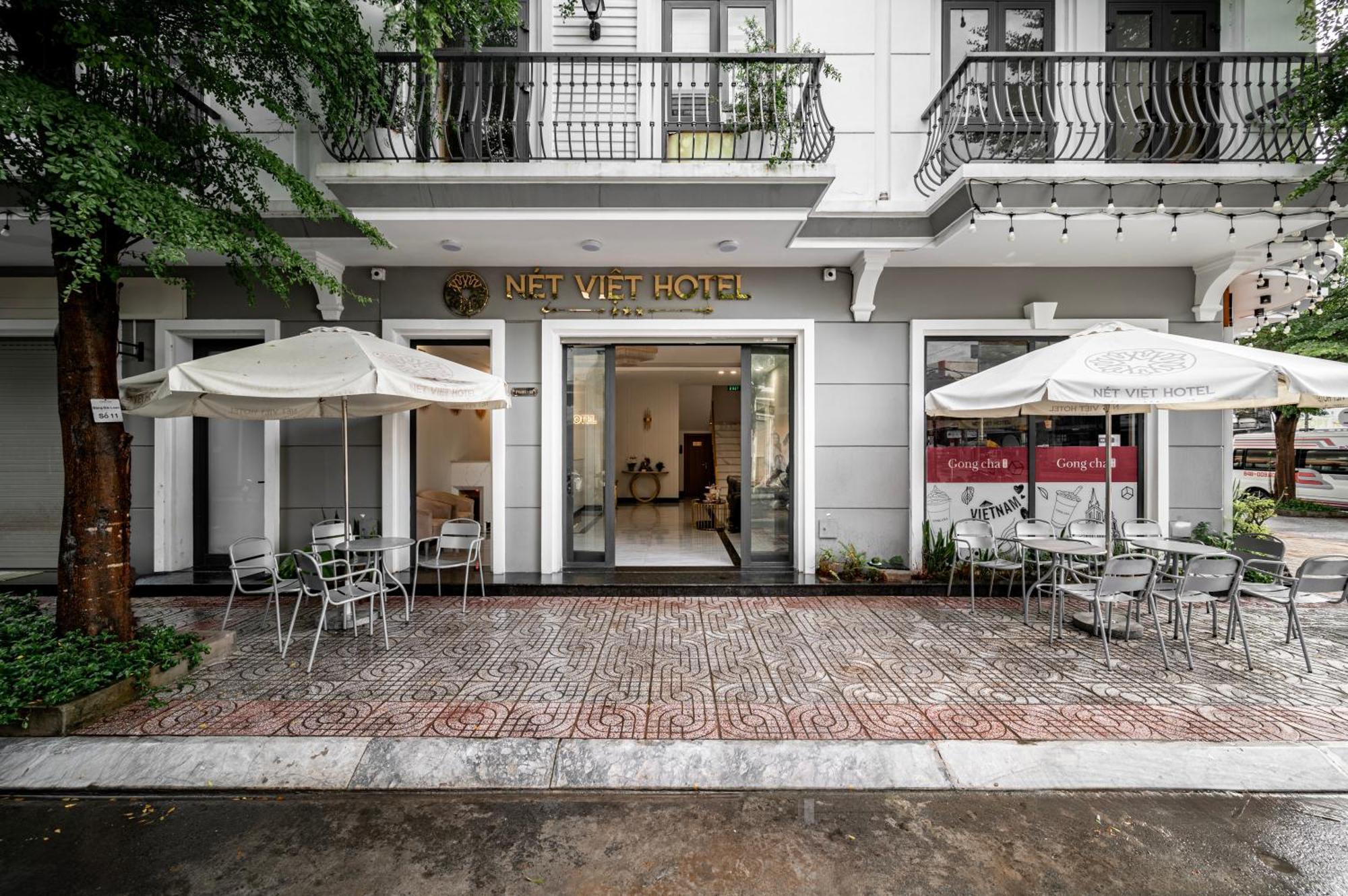 Net Viet Hotel Vincom Soc Trang Buitenkant foto